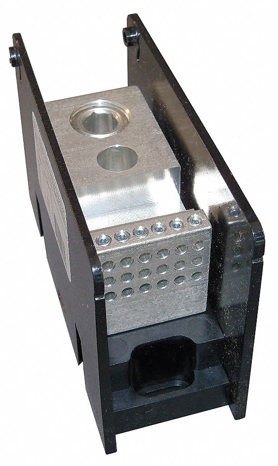 MERSEN, 1 Poles, Surface Mount, Power Distribution Block 25CC19