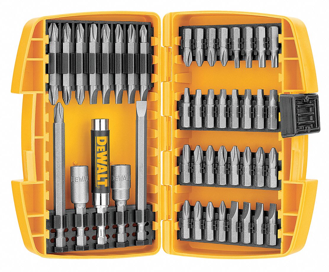 Black + Decker A7039 Screwdriver Bit Set 45 Piece