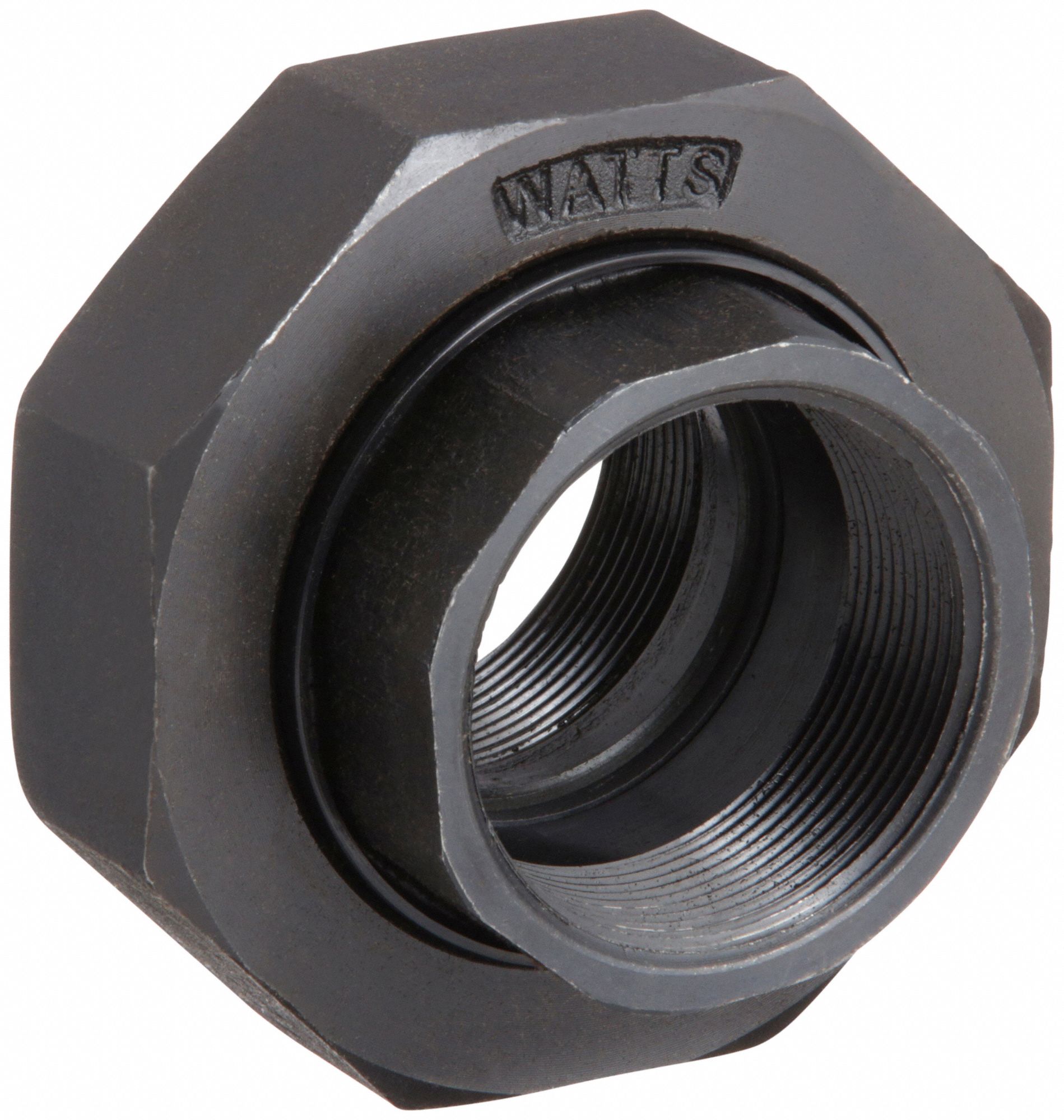 Dielectric Union: 1 1/2 in x 1 1/2 in Fitting Pipe Size, Polysulfone, Female NPT x Female NPT