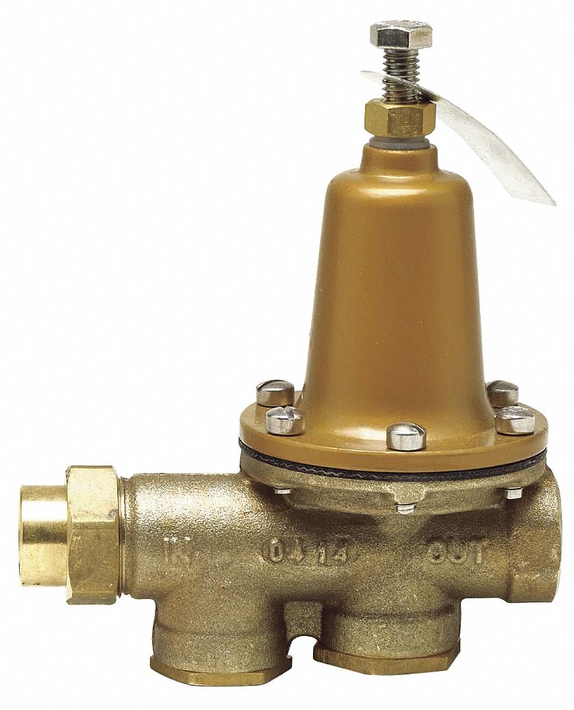 WATTS Water Pressure Reducing Valve High Pressure, Strainer, Lead Free