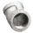 45 °  ELBOW: MALLEABLE IRON, 1½ IN X 1½ IN, NPT X NPT THREAD, CLASS 150