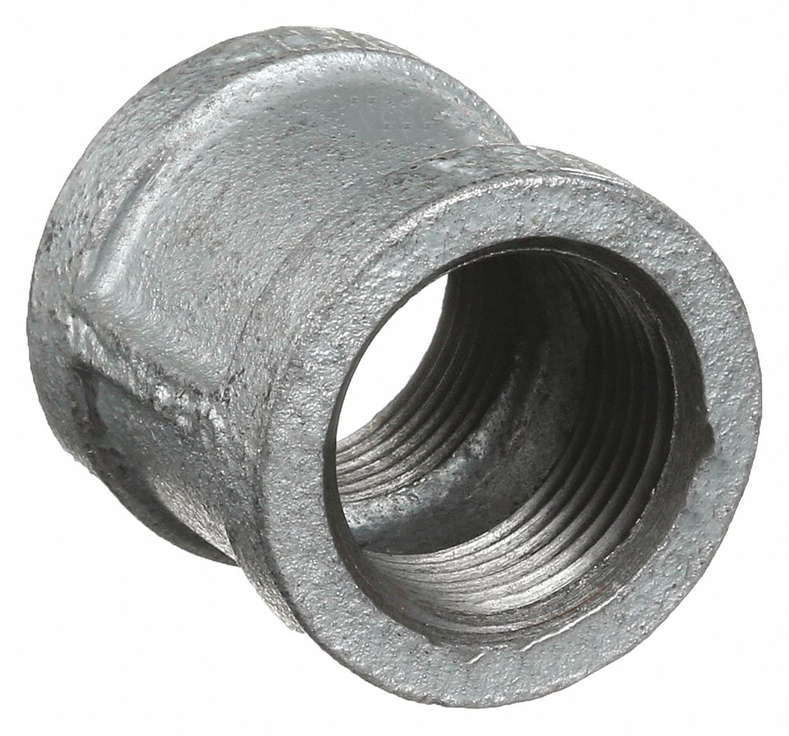 COUPLING: MALLEABLE IRON, 1 IN X 1 IN, NPT X NPT THREAD, CLASS 150