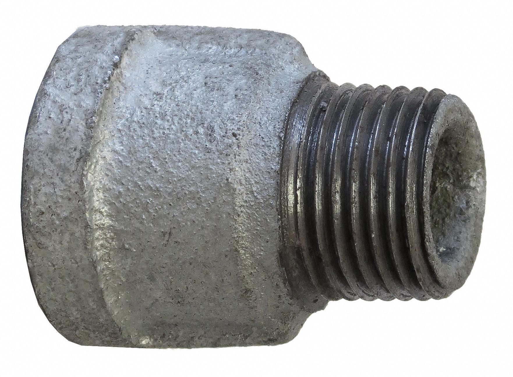 ANVIL Galvanized Malleable Iron Extension, 1/2" Pipe Size, FNPT Connection Type 25CG35