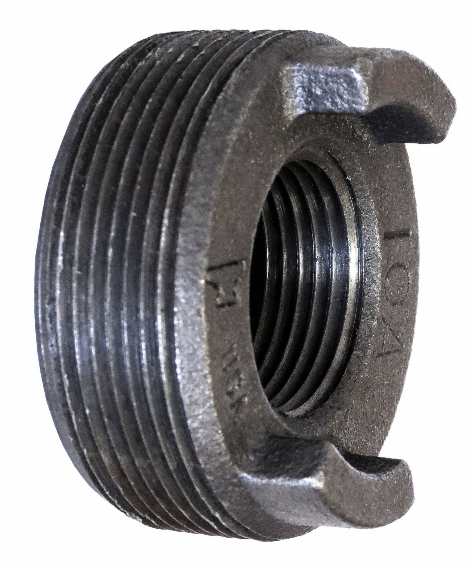 ANVIL Galvanized Malleable Iron Face Bushing, 1" x 3/4" Pipe Size, MNPT