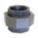 UNION: MALLEABLE IRON, 2 IN X 2 IN, NPT X NPT THREAD, CLASS 150