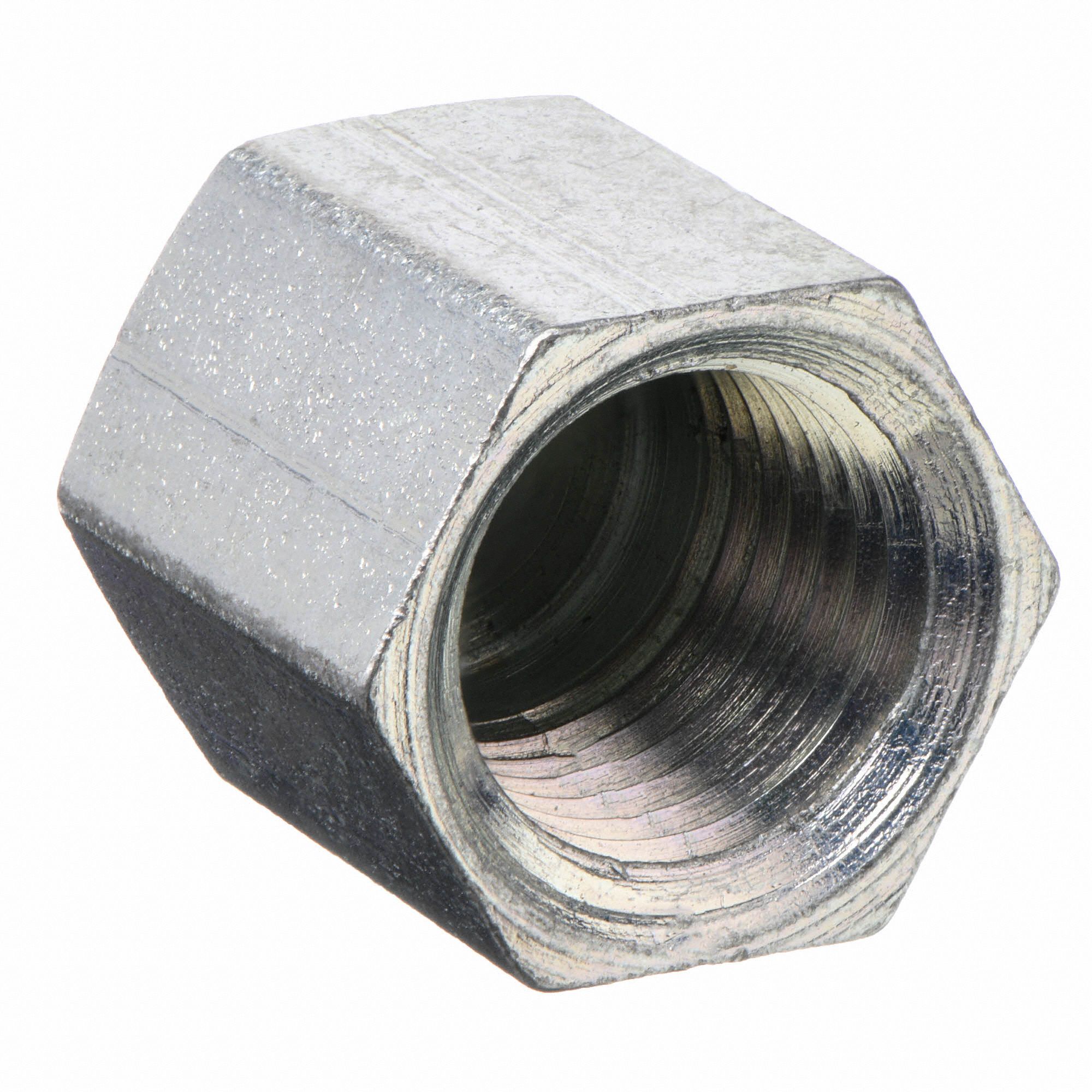 ANVIL Galvanized Steel Cap, 3/8" Pipe Size, FNPT Connection Type