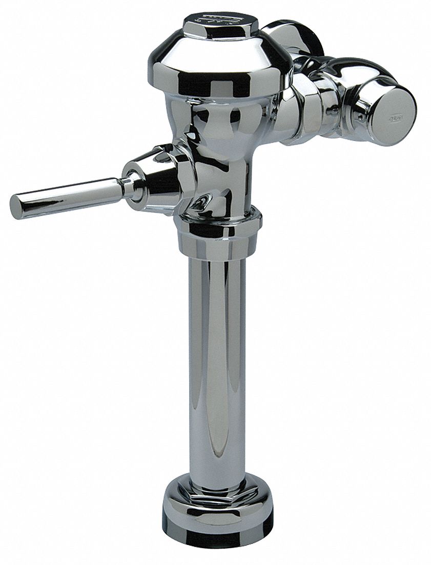 MANUAL FLUSH VALVE: ZURN AQUAVANTAGE Z6000AV, 1.6 GPF, 11½ IN ROUGH-IN, EXPOSED