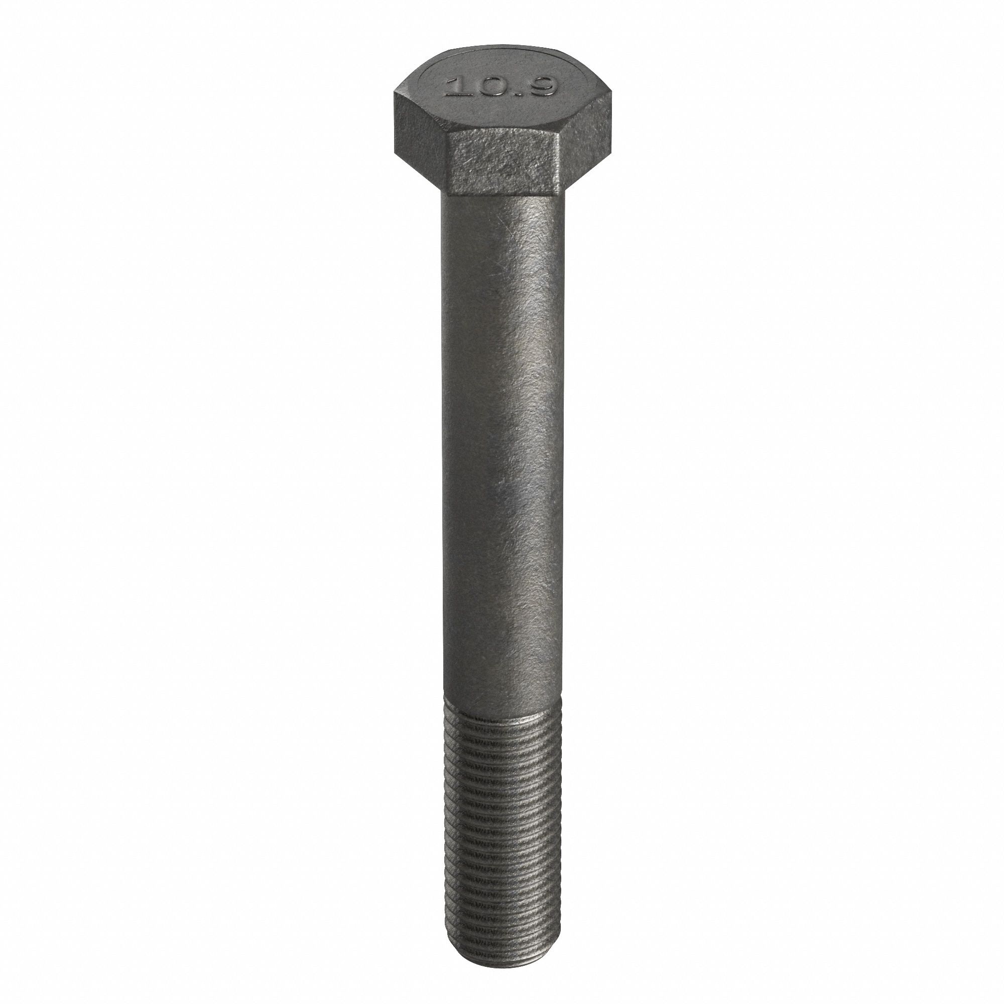 Hex Head Cap Screw: Steel, Class 10.9, Black Oxide, M16-2.00, Coarse, 200 mm lg, Metric, Hex, 10 PK