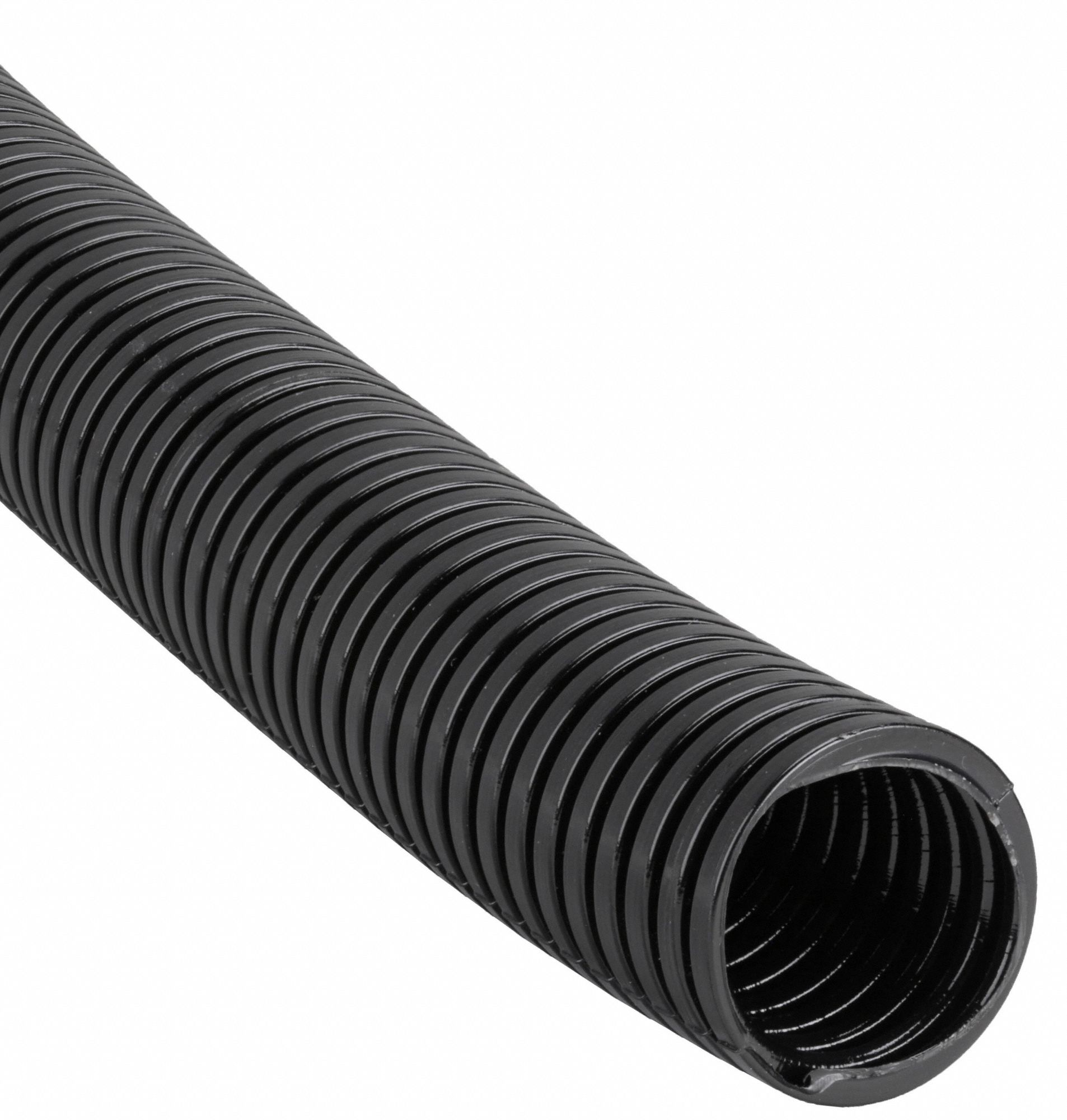 REIKU Corrugated Loom Tubing 1/2 in Nominal Size, 45 ft Overall Lg