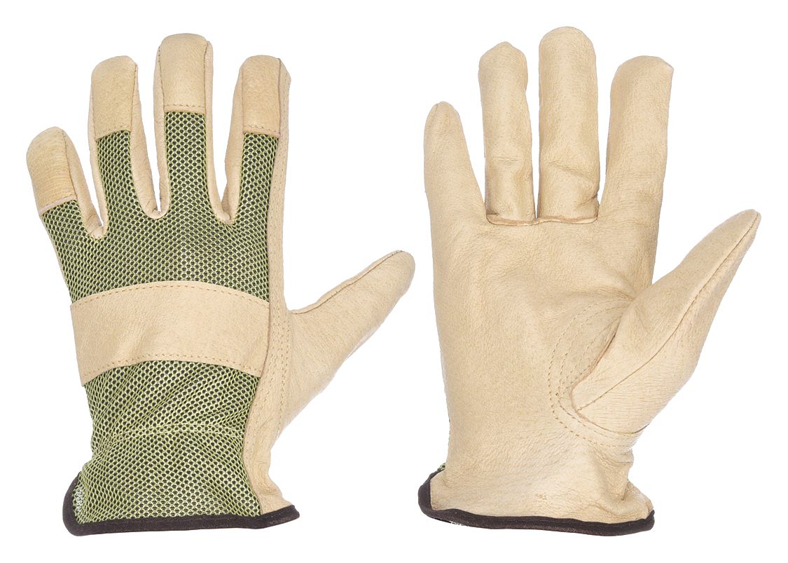 MCR SAFETY, L ( 9 ), Keystone Thumb, Leather Gloves 25D5613425L Grainger