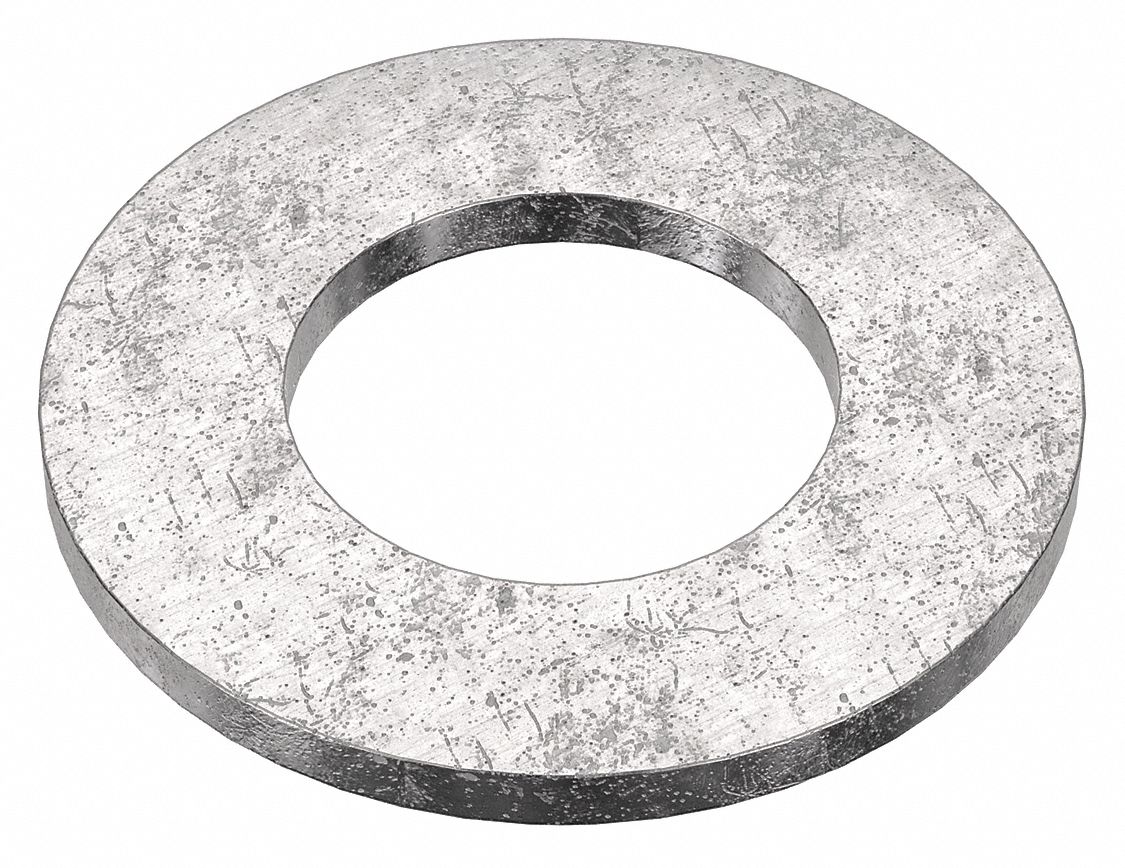SAE Washer: 18-8, Stainless Steel, 1 in Screw Sz, 1.062 in In Dia, 2 in Out Dia, 18-8, 5 PK