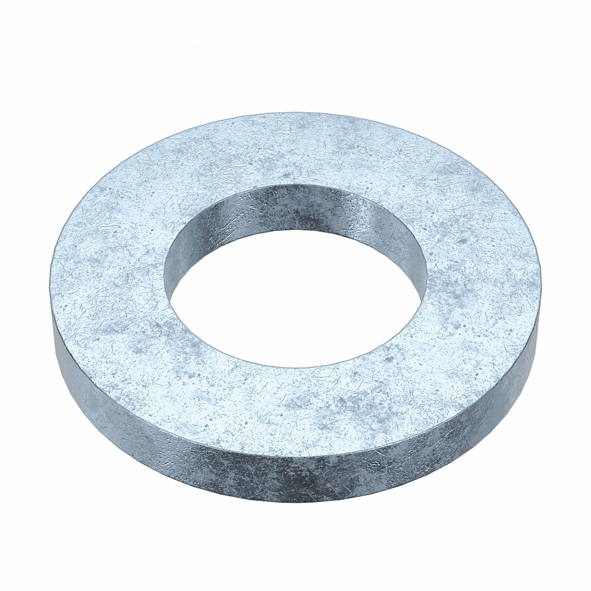 Flat Washer: Zinc Plated, Steel, M14 Screw Sz, 15.27 mm In Dia, 28 mm Out Dia, 50 PK