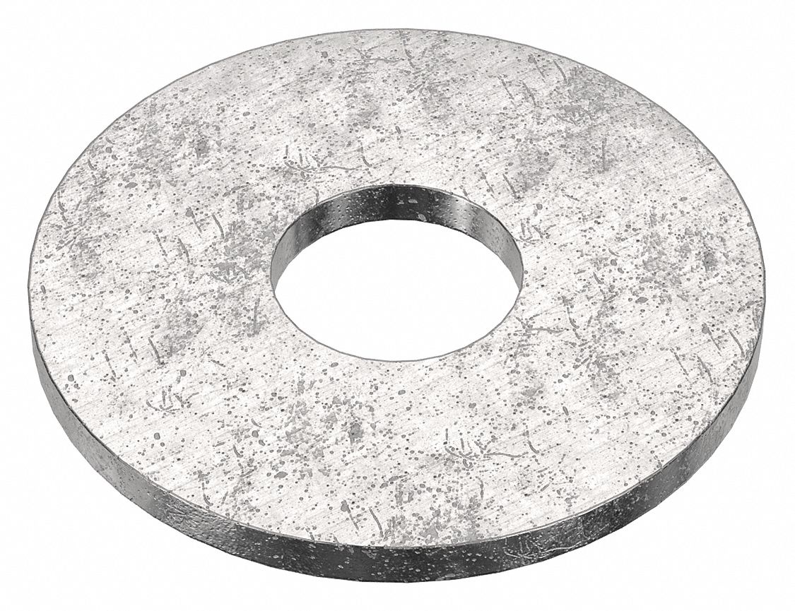 Large O.D. Oversized Washer: 18-8, Stainless Steel, M14 Screw Sz, 15.27 mm In Dia, 18-8, 25 PK