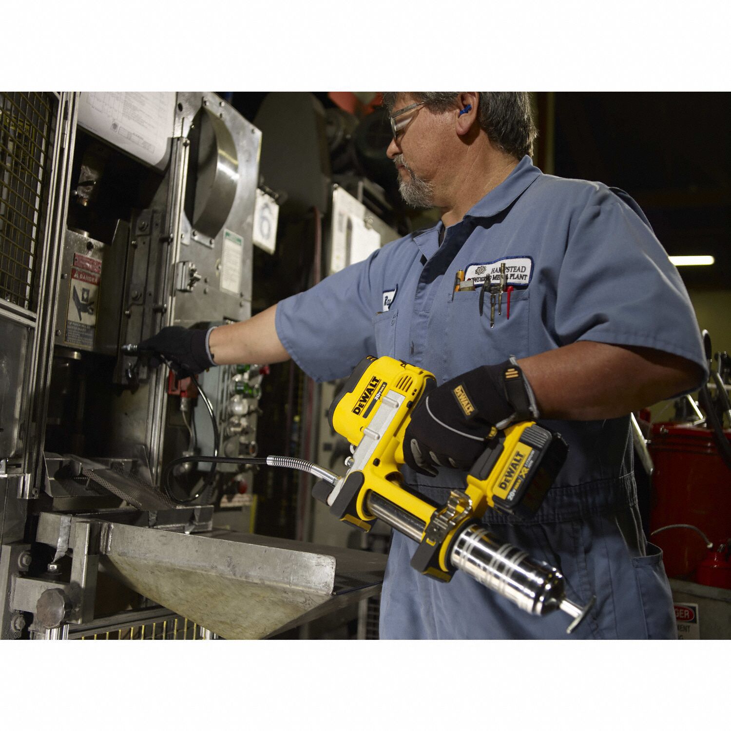 DEWALT Cordless Grease Gun 20 V Volt, LiIon, Pistol Grip Grease Gun