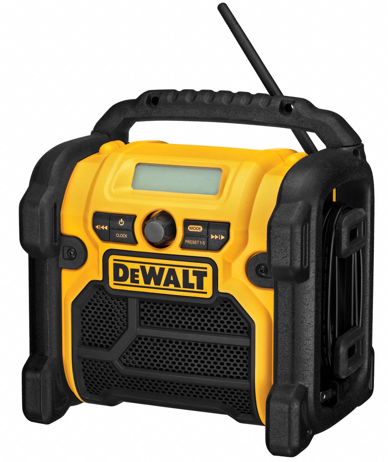 DEWALT Jobsite Radio, 12.0 V, 18.0 V, 20.0 V Voltage, Bare Tool ...