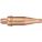 CUTTING TIP, 1-101 SERIES, SIZE 000, FOR ACETYLENE, ⅛ IN