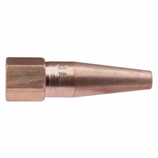 VICTOR Welding Tip TE Series, Size 2, For Use With Acetylene 25DV67