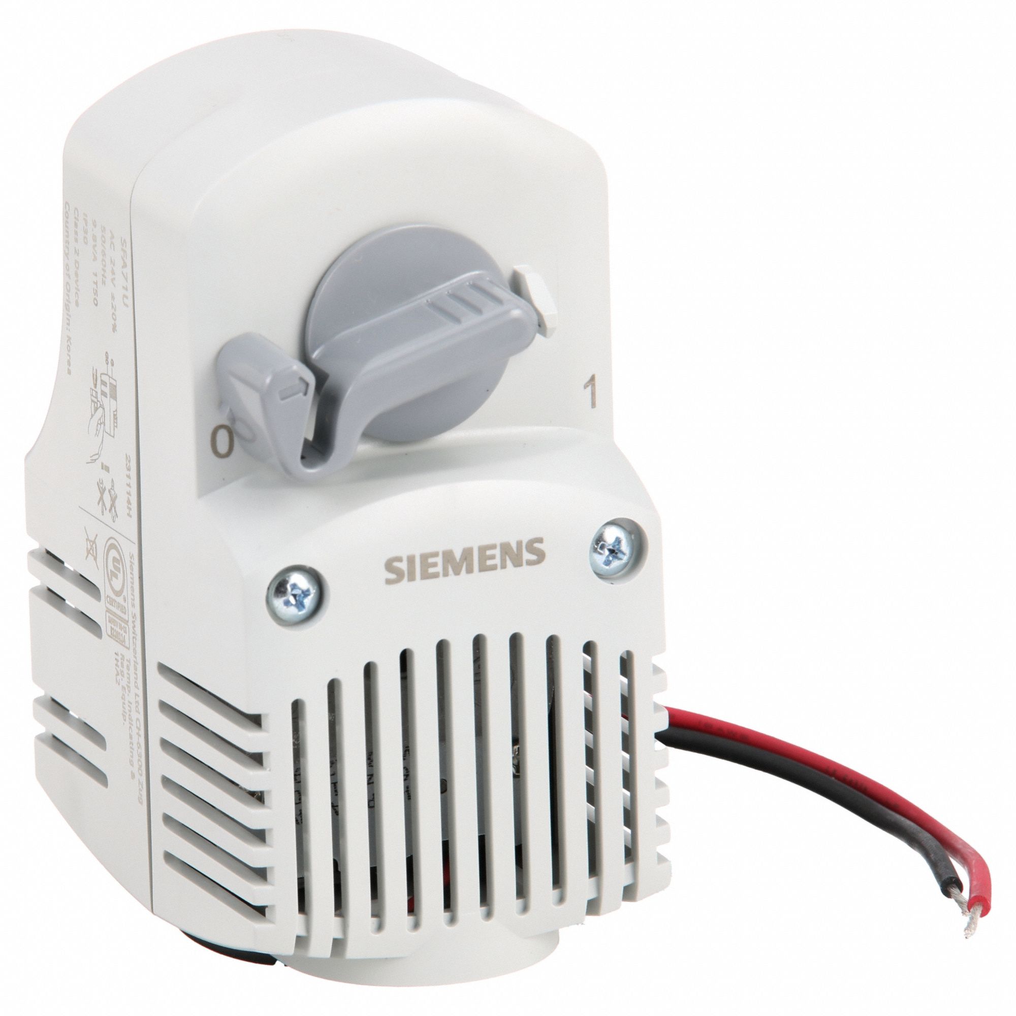 Electric Zone Valve Actuator: Electric Zone Valve Actuator, 599, 24V AC, Spring Return, 1