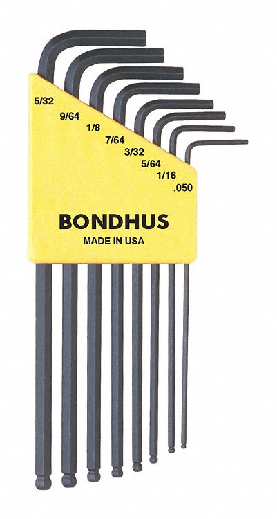 Set 8 Ball End L-Wrenches