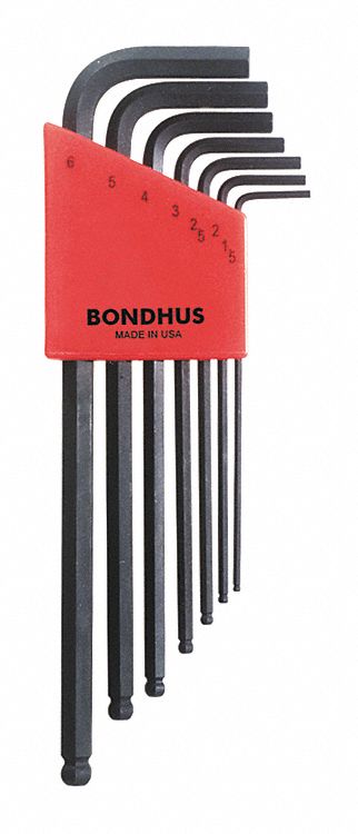 Set 7 Ball End L-Wrenches