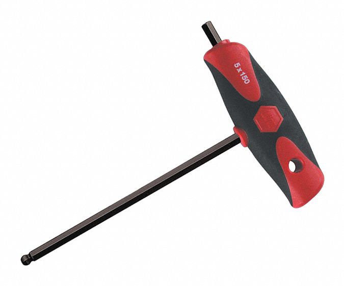 2.5Mm Comfortgrip T-Handle Straight Hex