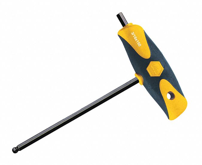 1/8In. Comfortgrip T-Handle Straight Hex