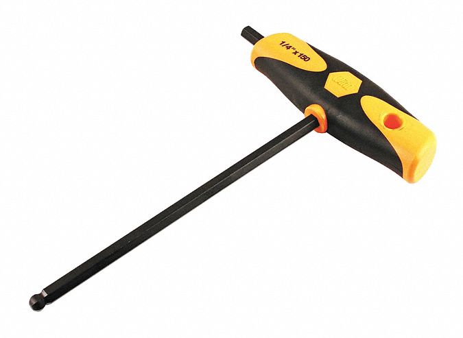 1/4In. Comfortgrip T-Handle Ball End Hex