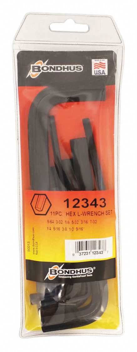 Set 11 Hex Key Set Short