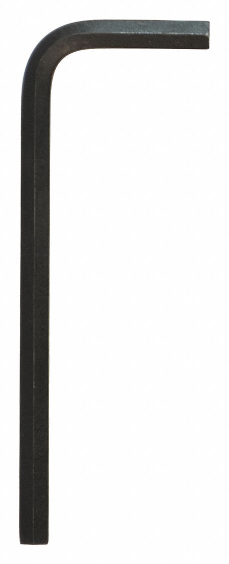 HEX KEY, ⅞ IN HANDLE, 4 MM TIP, METRIC, L KEY SHAPE