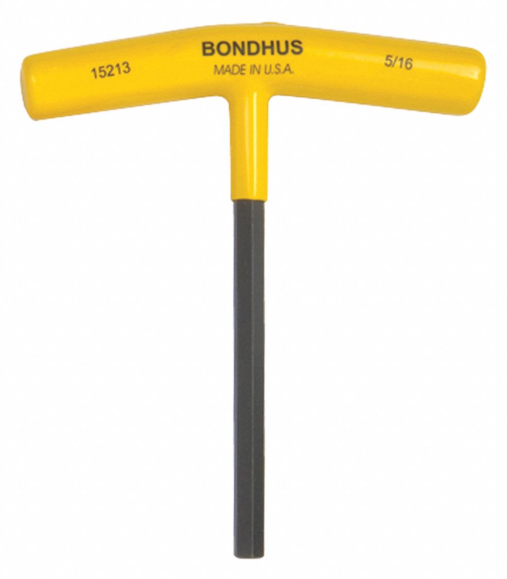 HEX KEY T-HDLE 5/16X6