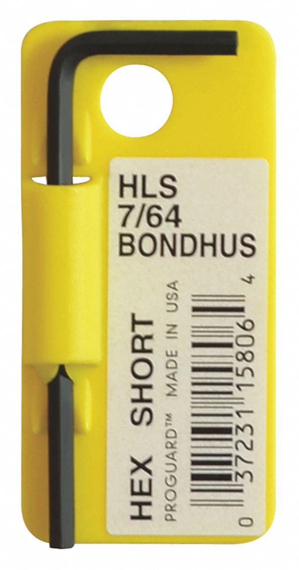 L WRENCH HEX SHORT 1.2IN