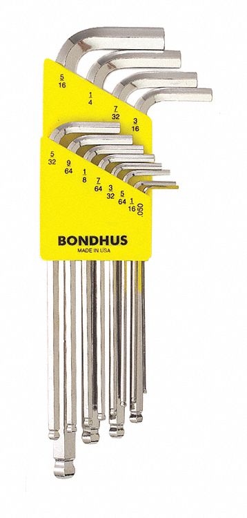 Plated Ball L-Wrenches-