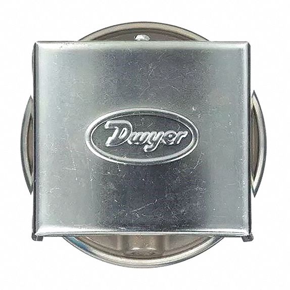 Pressure Switch: Adj, Auto Reset, 0.07 in wc to 0.22 in wc, Conduit Box, SPDT, NPT, 120 to 480V AC