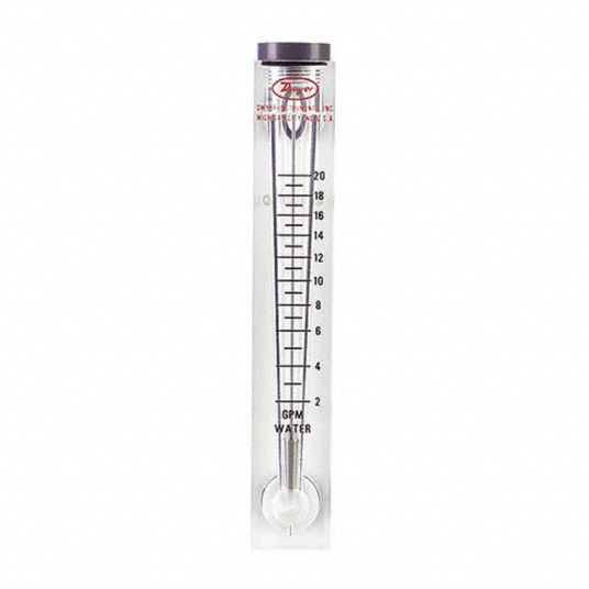 DWYER, Flow Meter Pvc 2 - 20 Gpm - 25F508|VFC-143 - Grainger