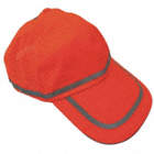 BASEBALL HAT/CAP, ORANGE, UNIVERSAL SIZE, POLYESTER, HIGH-VISIBILITY