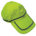 BASEBALL HAT/CAP, GREEN, UNIVERSAL SIZE, POLYESTER, HIGH-VISIBILITY