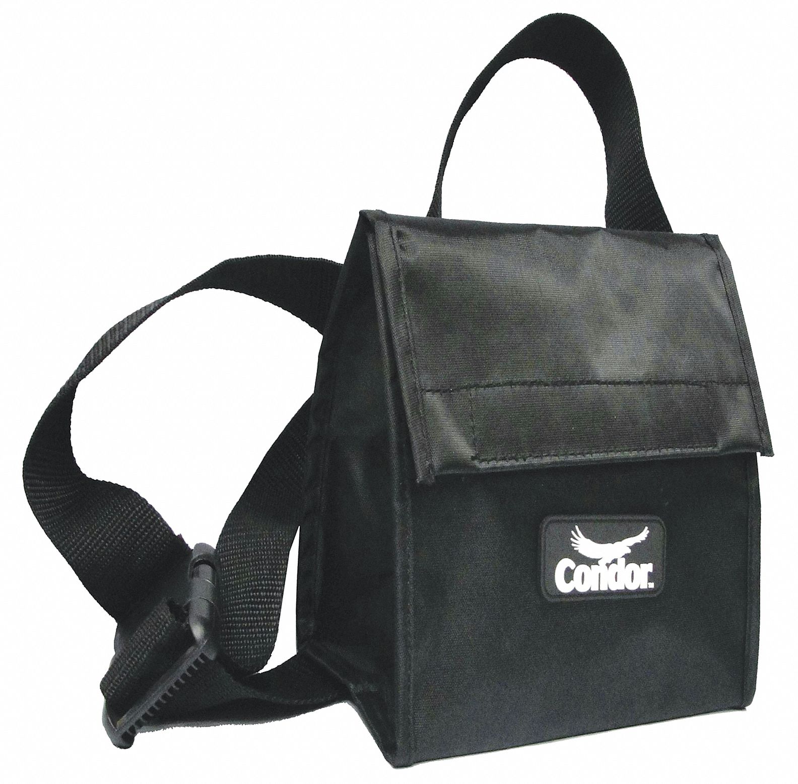 SAC DE TAILLE POUR RESPIRATEUR, POLYESTER, NOIR, 7¼ X 7¼ X 6 X 3½ PO, POUR ARA