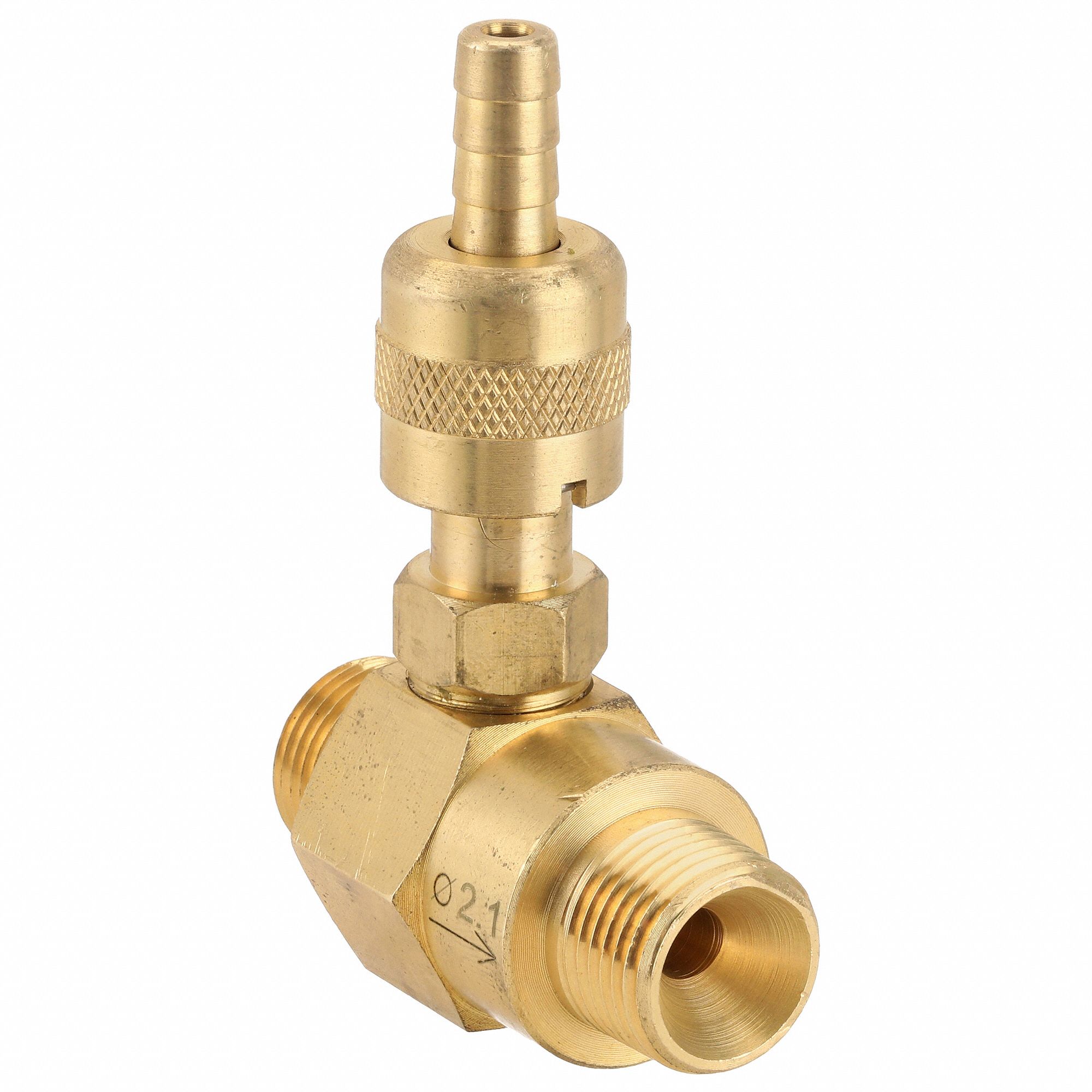 Chemical Injector: Mfr Part # 50-0052, Brass/Rubber