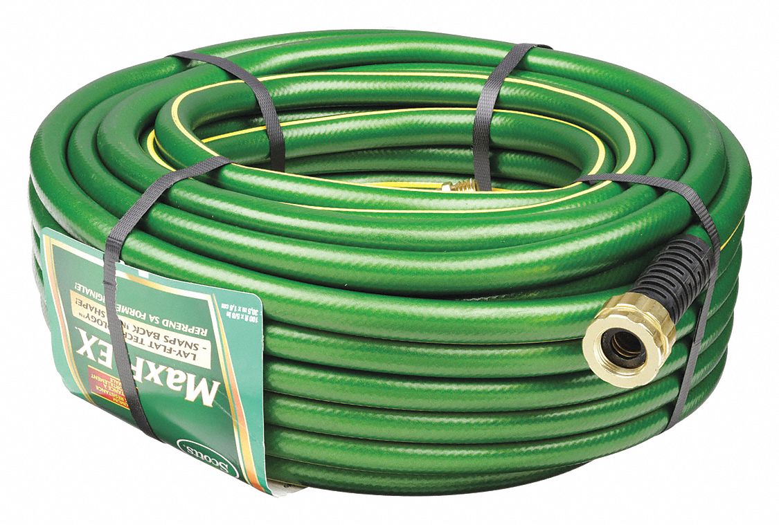 SCOTTS MAXFLEX Water Hose, Water Hose, Hose Cover Material PVC, Temp