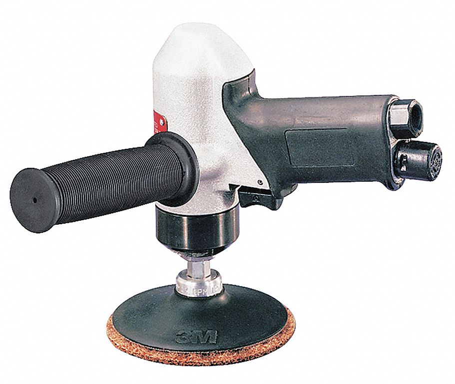 DYNABRADE Industrial Duty Air Disc Sander with Trigger Throttle, 4 in