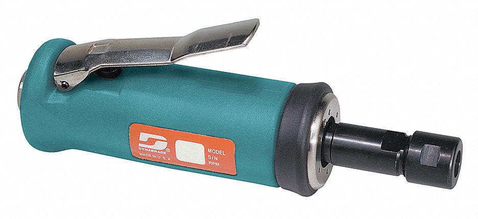 7" Straight Air Die Grinder, 0.5 HP