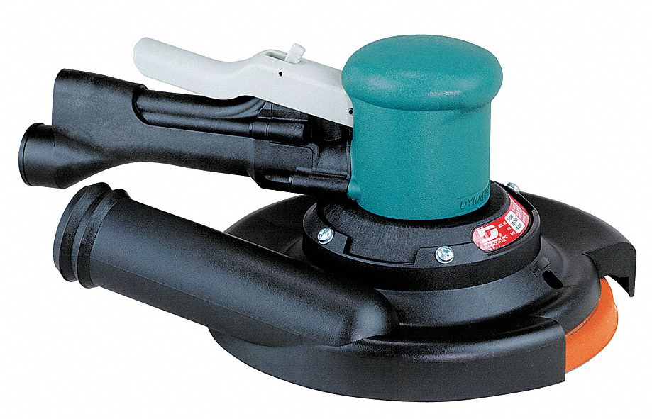 DYNABRADE, 8 in, Hook and Loop, Air Orbital Sander 25H98758446