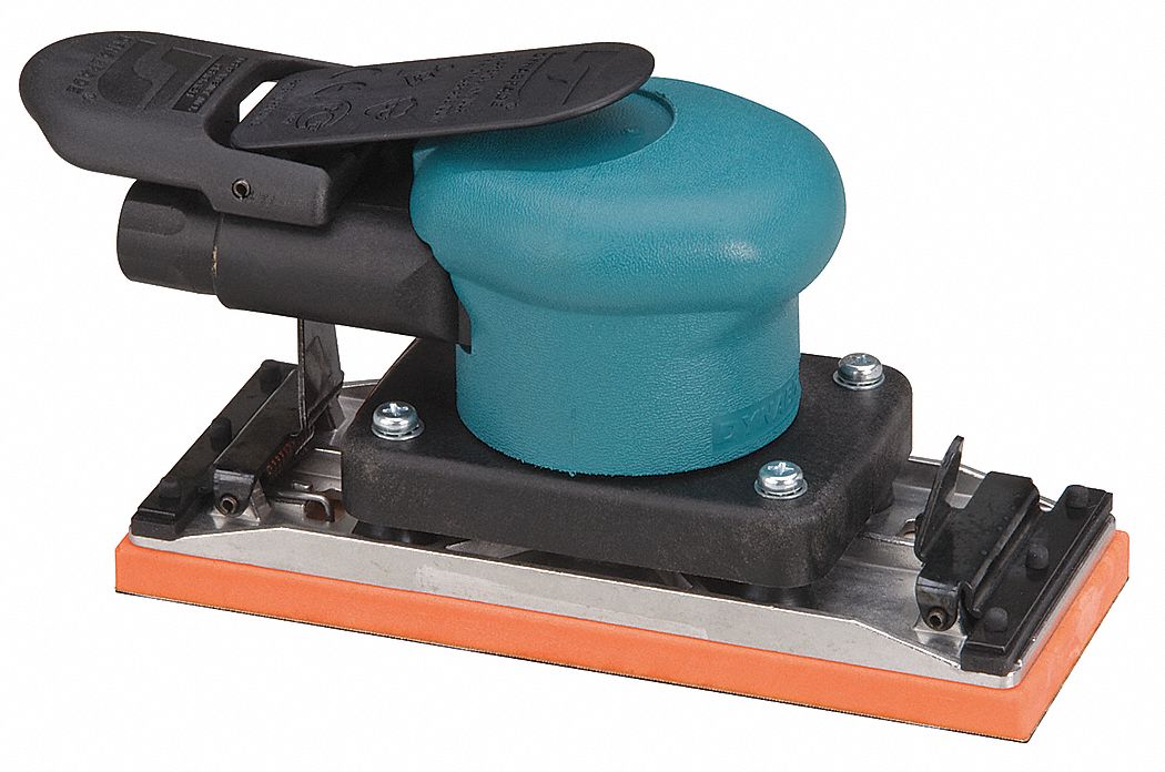 DYNABRADE, Orbital, 2 3/4 in x 7 in Pad, Air Sheet Sander 25H992