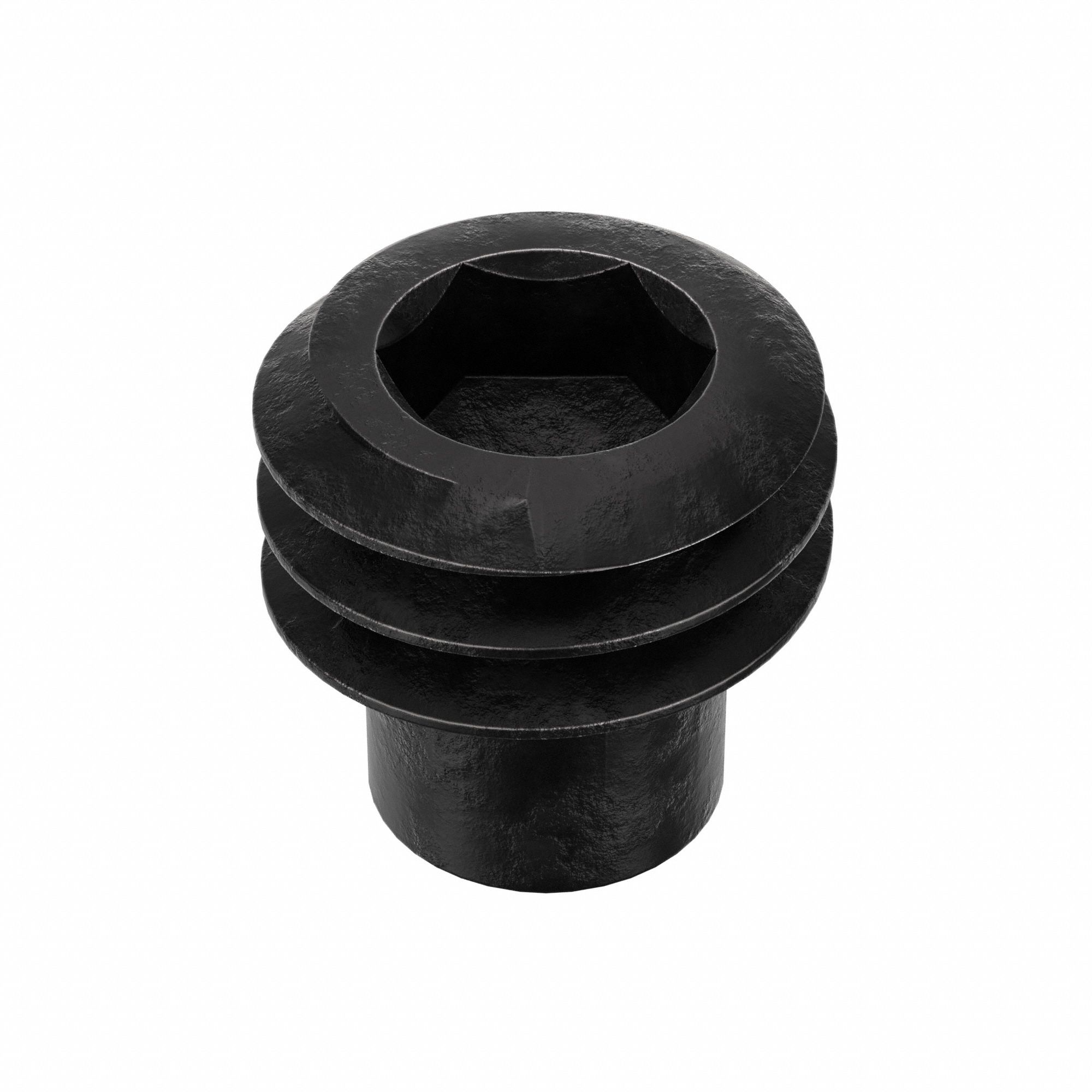 Socket Set Screw: 5/16"-18 Thread Size, 5/16 in Overall Lg, 1/2 Dog pt, Alloy Steel, Socket, 100 PK