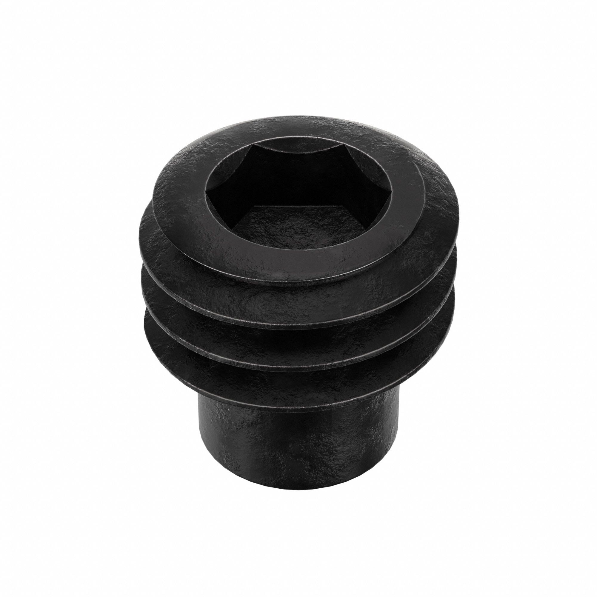 Socket Set Screw: 3/8"-16 Thread Size, 3/8 in Overall Lg, 1/2 Dog pt, Alloy Steel, Socket, 100 PK