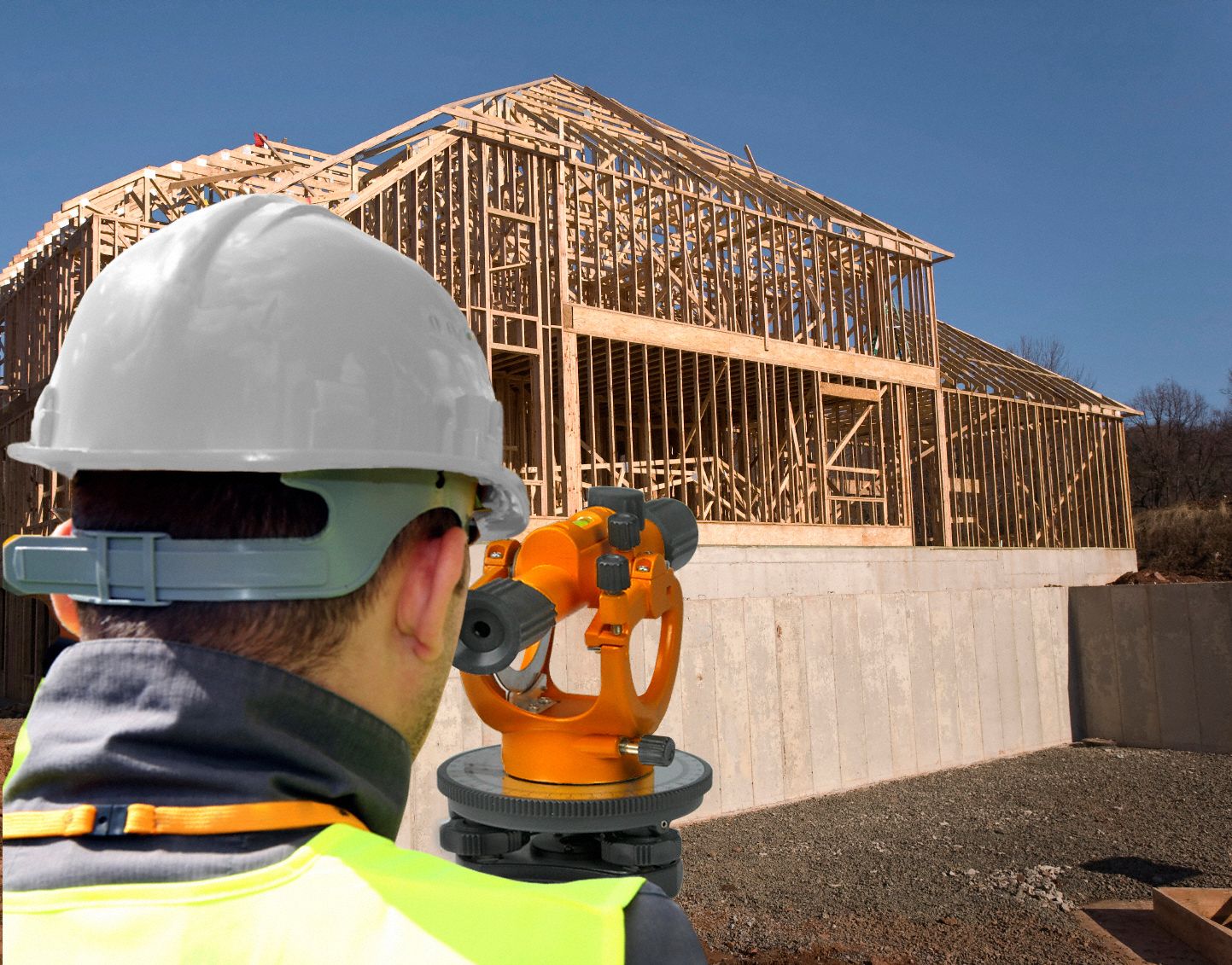 JOHNSON 22x Builders Transit Level Kit, 200 ft, 0900 Degrees 25K795