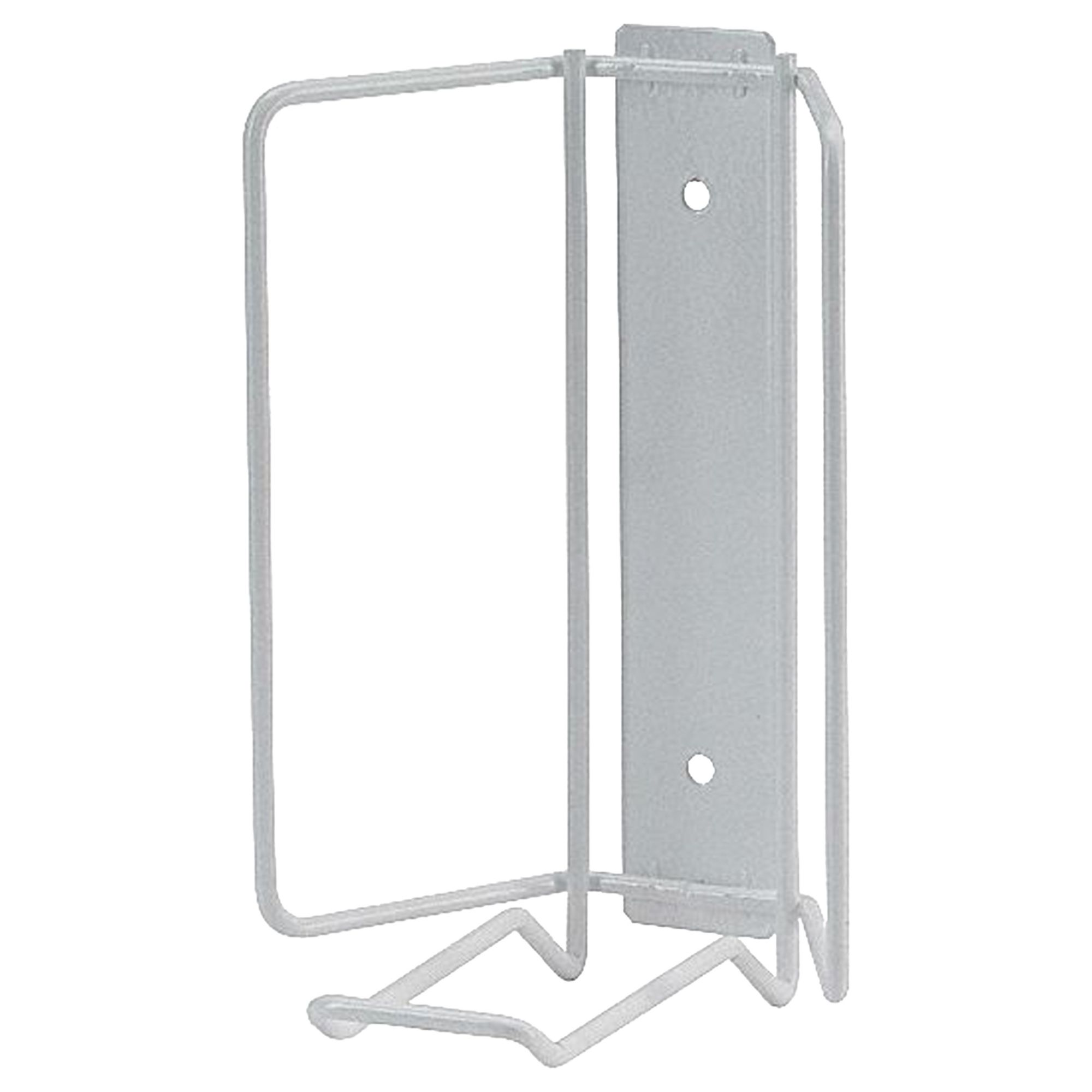 HAND SANITIZING WIPES WALL BRACKET, 8 7/16 IN OVERALL H, 5½ IN OVERALL W, WHITE