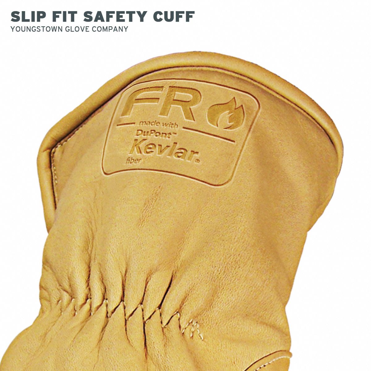 YOUNGSTOWN GLOVE CO. FR Ultimate WPUtility Glv, Leather, 2XL, PR