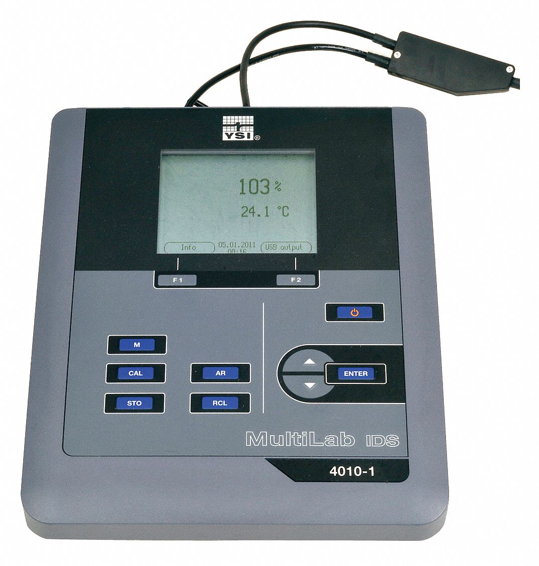 YSI, Multiparameter Benchtop Meter, 1200 to 1200 mV, One Channel Multi