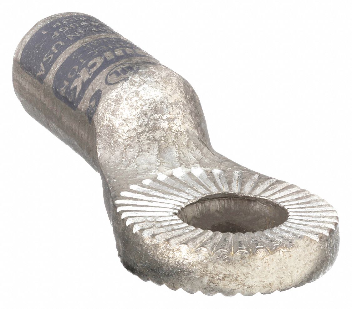 FUSION, Locking Lug, Crimp/Lug, OneHole Lug Compression Connector 25KD414906F Grainger